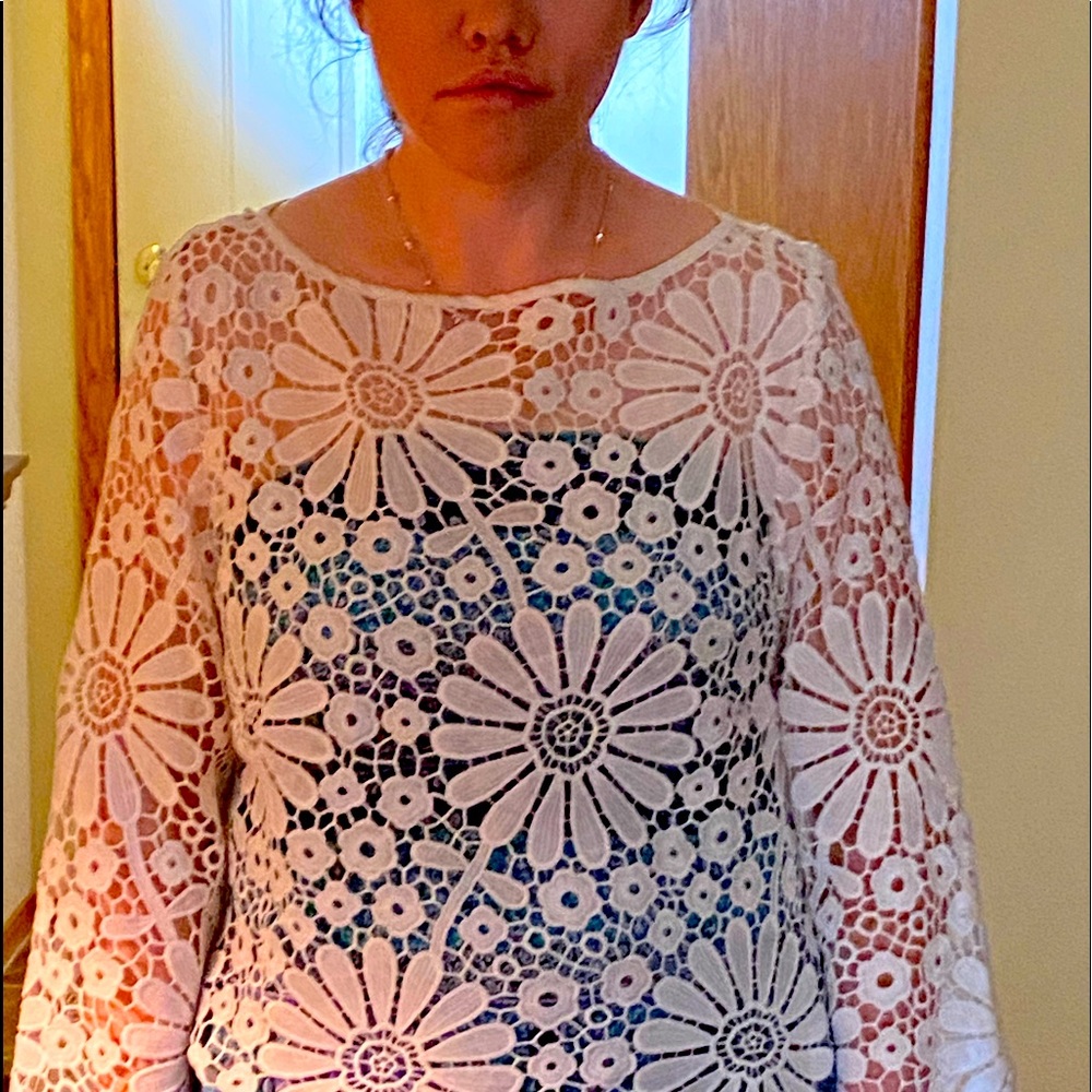 Grace Chaung 8 New York Daisy Lace Blouse